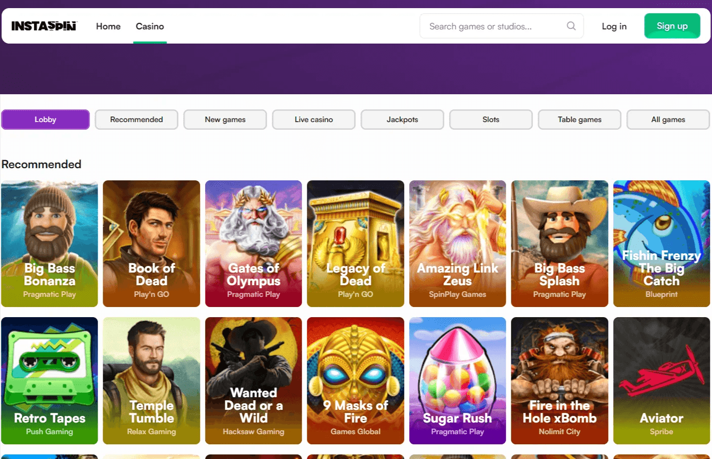 Instaspin Casino Nederland – Officiële Online Casino 2026 image 2