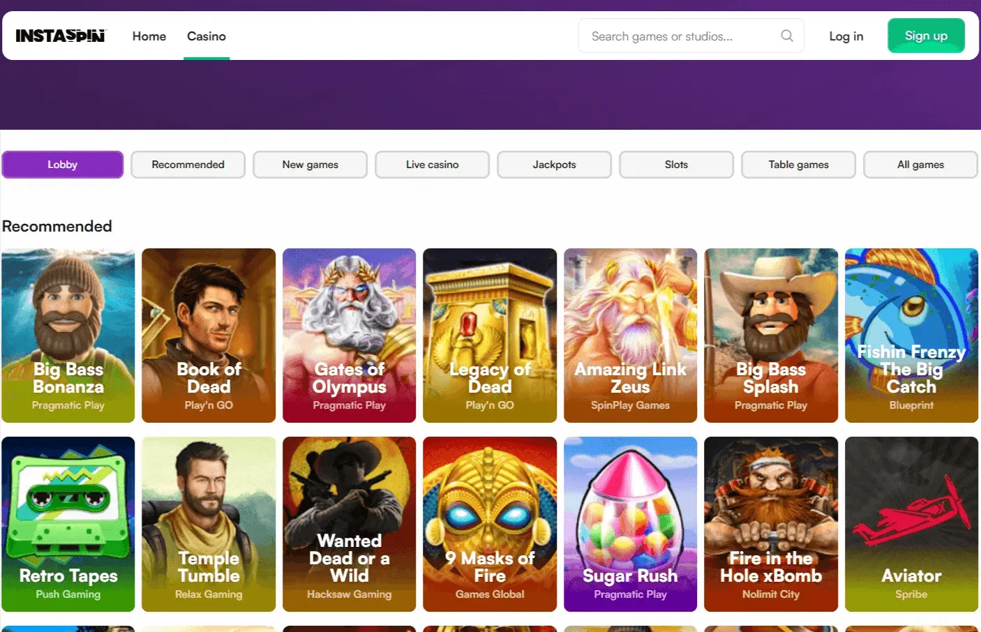 Instaspin Casino Nederland – Officiële Online Casino 2026 image 2